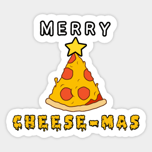 Merry Cheese-Mas Sticker